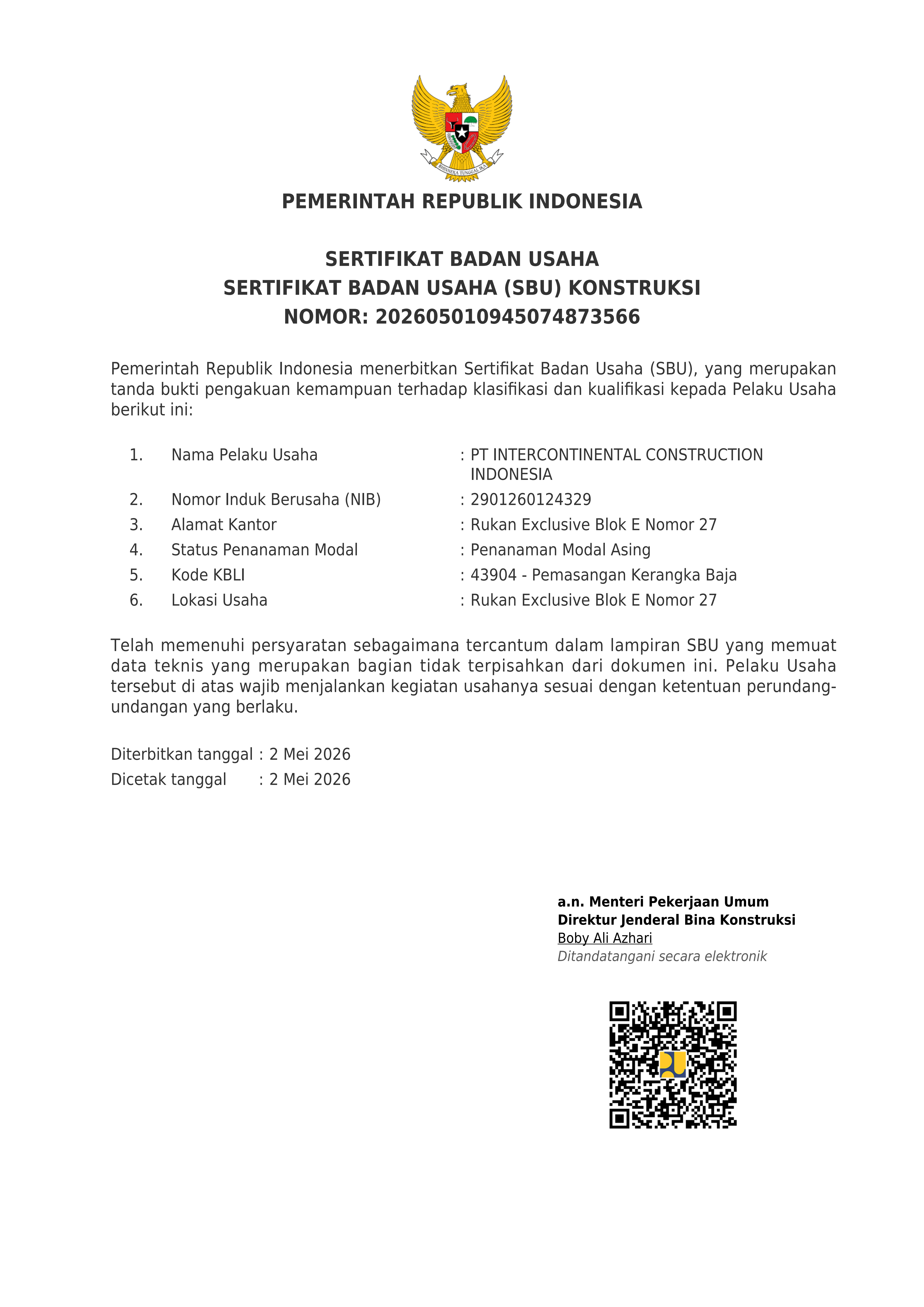 Kelayakan Struktur Keluli Indonesia