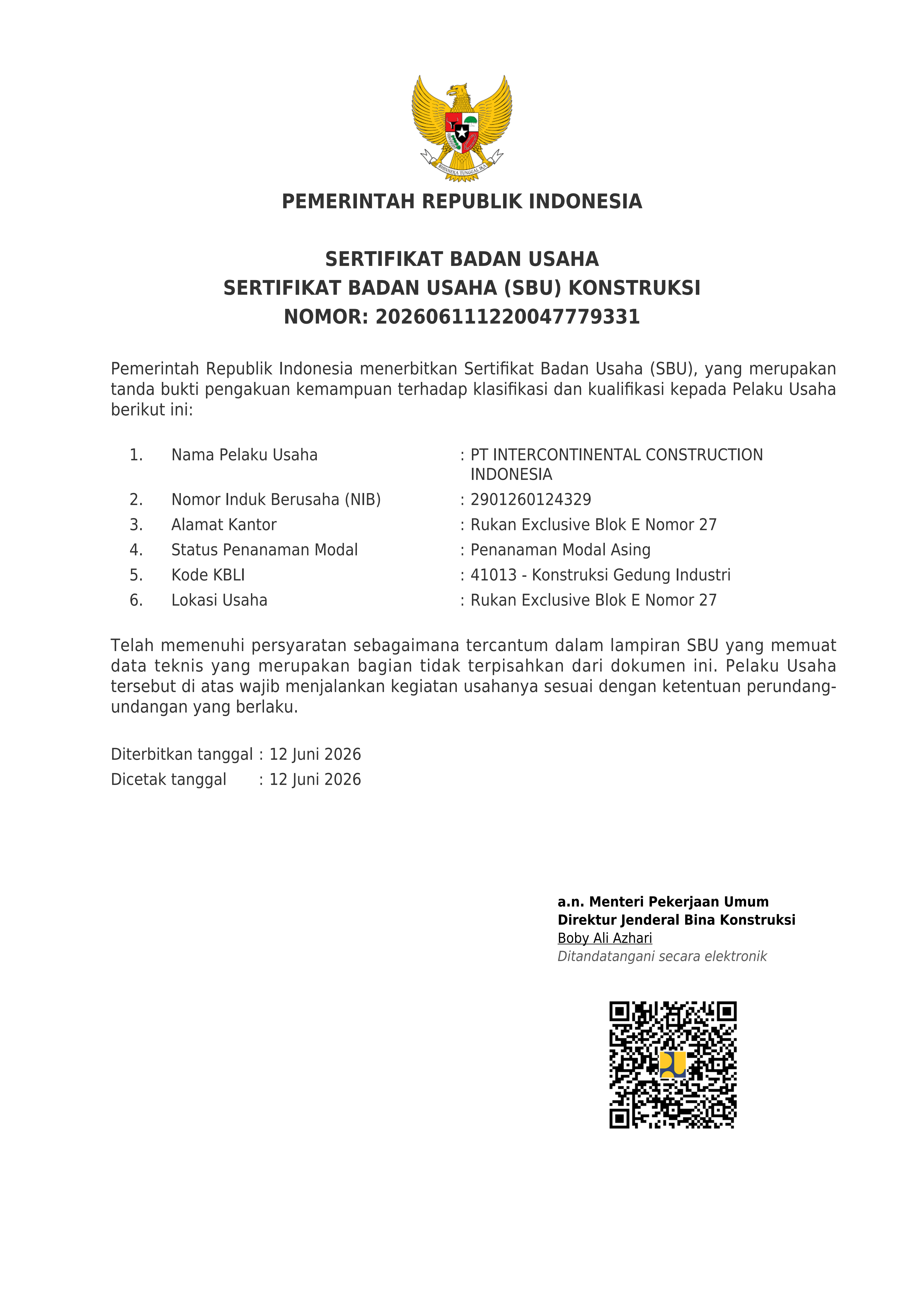 Kelayakan Bangunan Indonesia